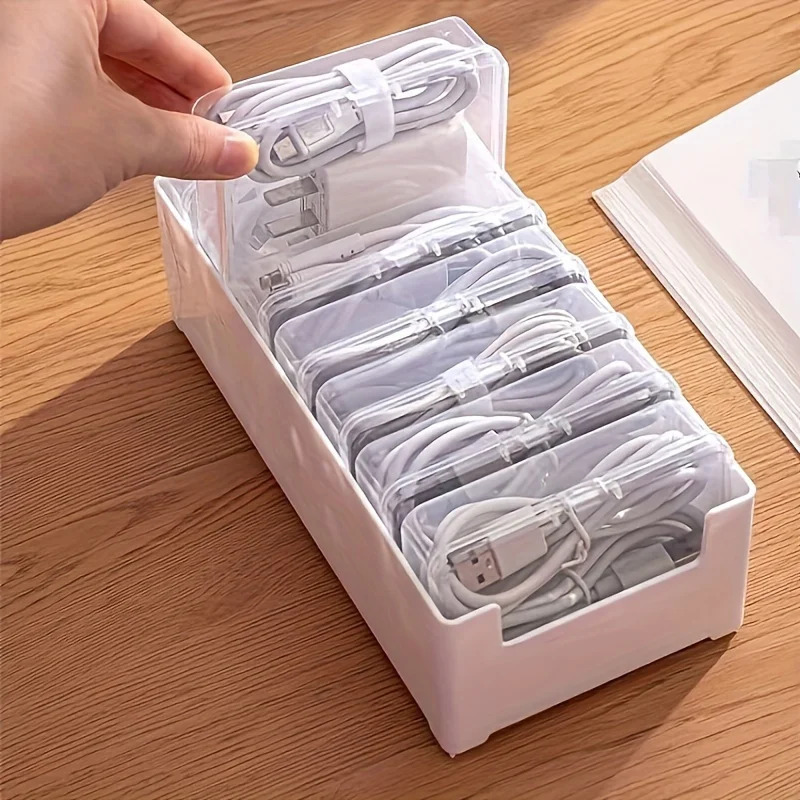 Cable Management Box - Caja de Almacenamiento para Cables con