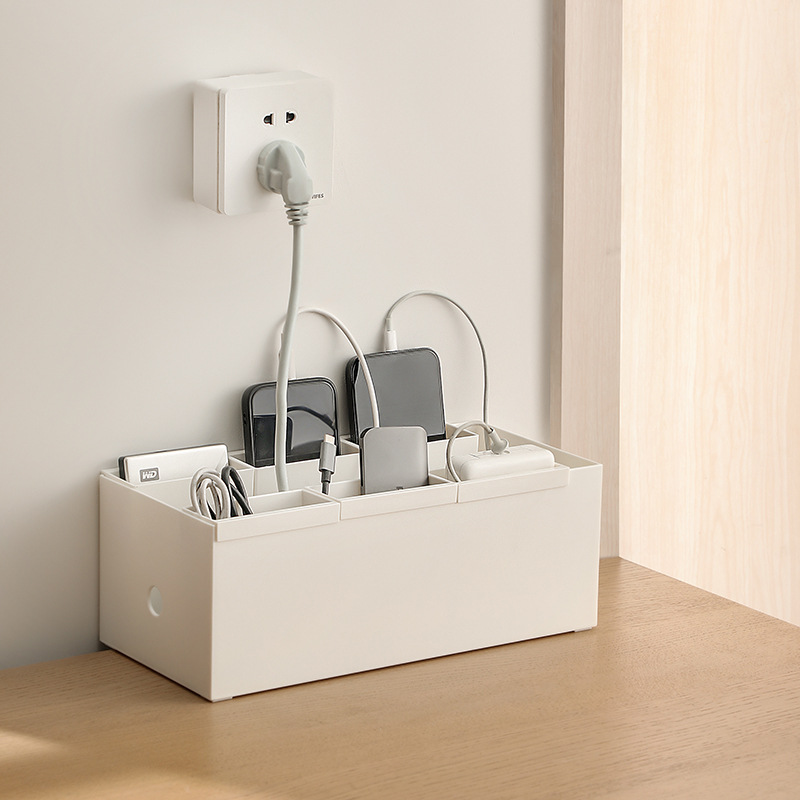 Cable Management Box - Caja de almacenamiento de cables, organizador