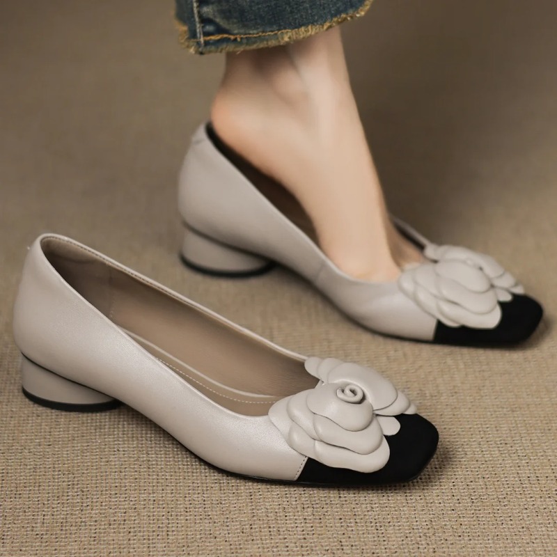 Home Office Makeover - Zapatos de tacón sin cordones con