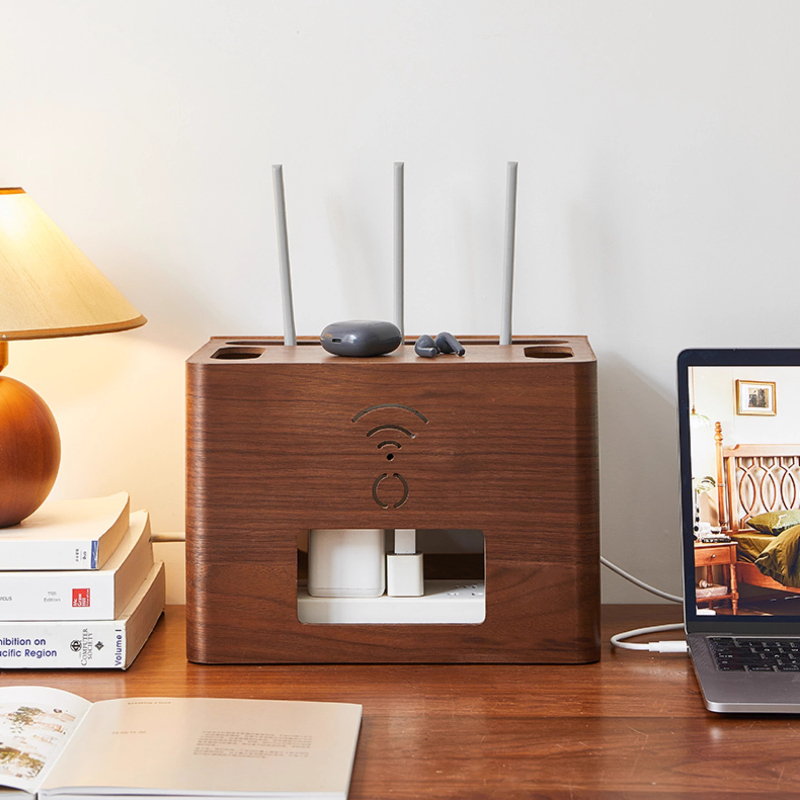 Cable Management Box - Caja de almacenamiento de enrutador WiFi