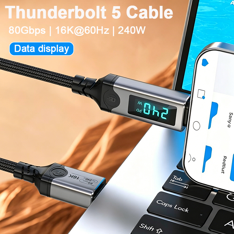 Home Office Dictionary - Cable USB Tipo C Thunderbolt 5