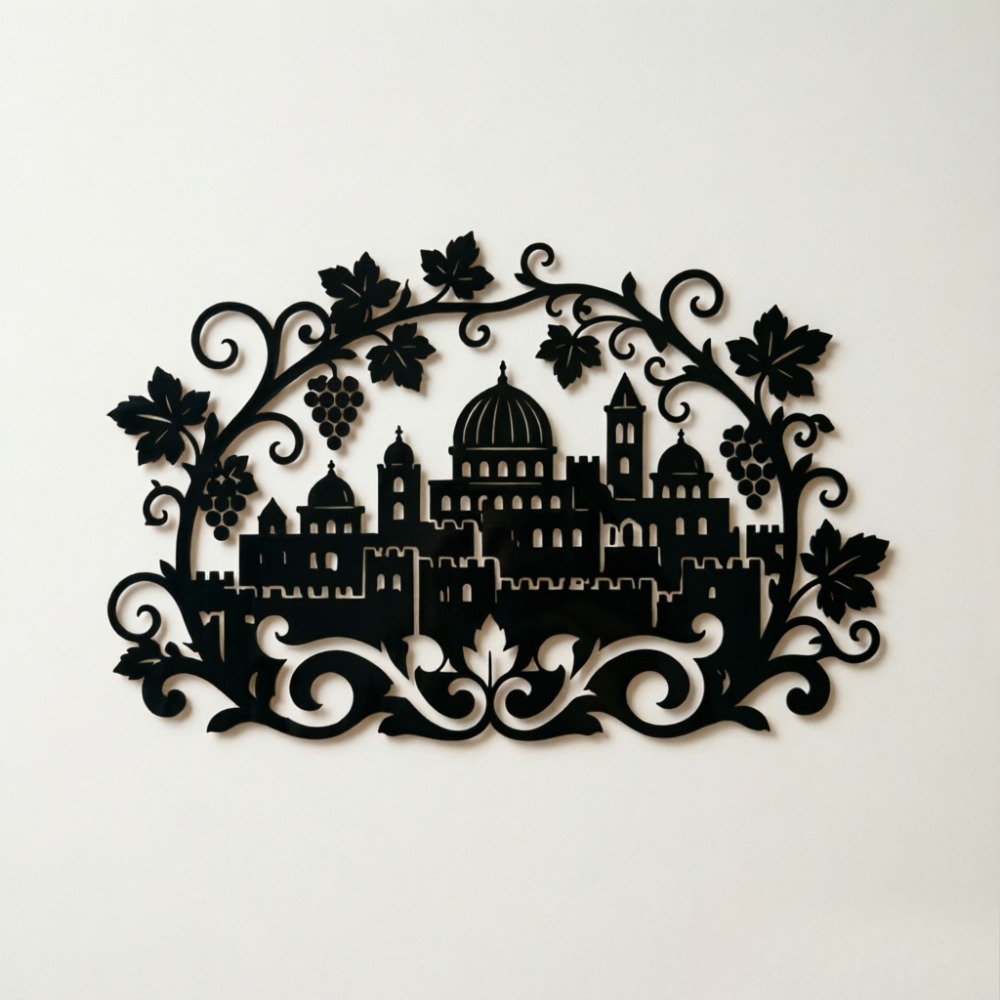 Home Office Room - CIFBUY Arte de Pared de Hierro,