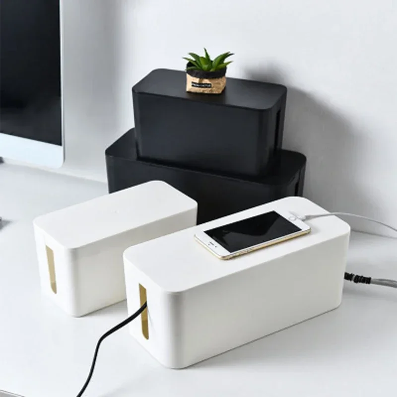 Cable Management Box - Caja de Almacenamiento de Cables, Organizador