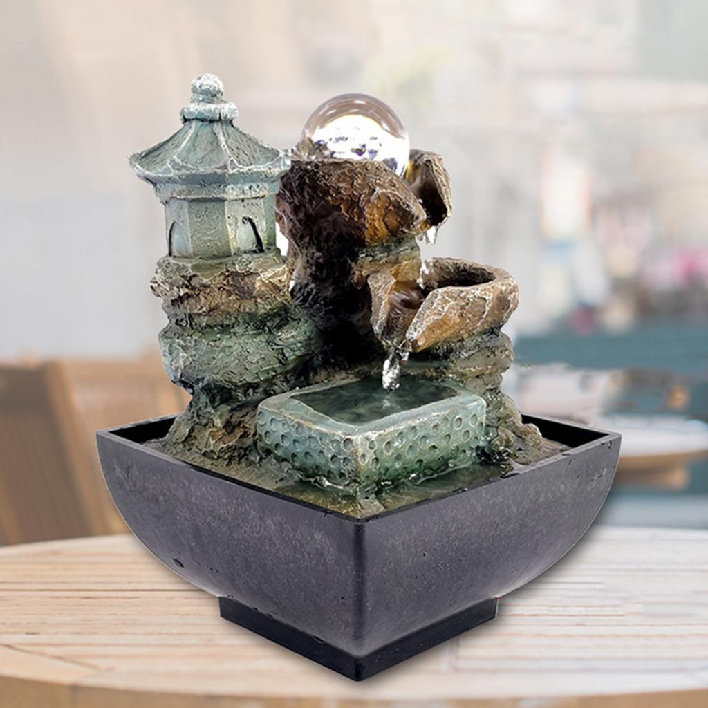 Fuente de agua que fluye, vist - Home Office With View reseña y precio