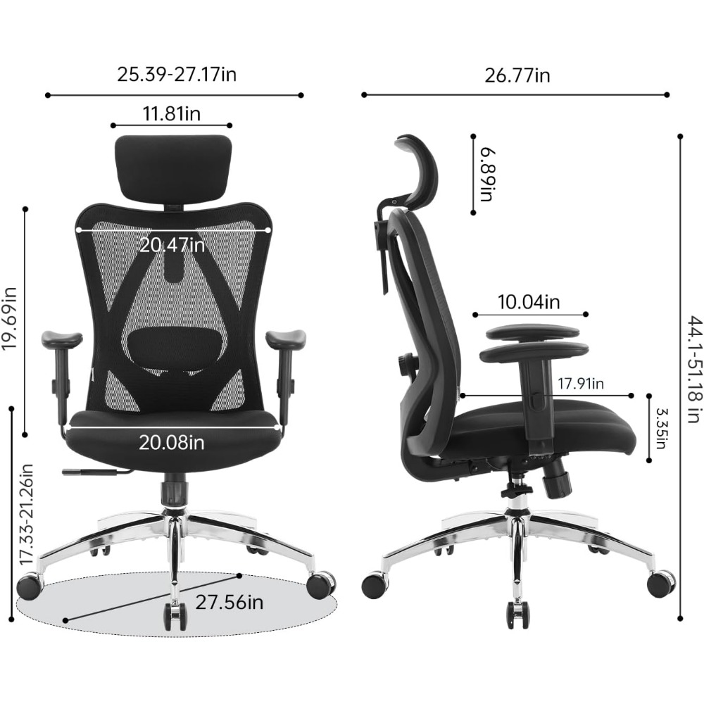 Silla de Escritorio Ergonómica - Home Office Chair reseña y precio