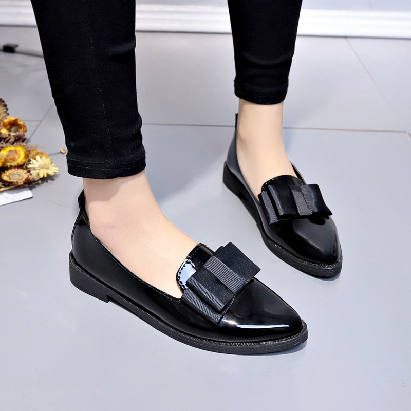 Zapatos Planos de Piel Sintéti - Home Office Makeover reseña y precio