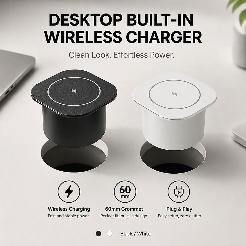 Cargador Inalámbrico Integrado - Home Office Of Uk reseña y precio