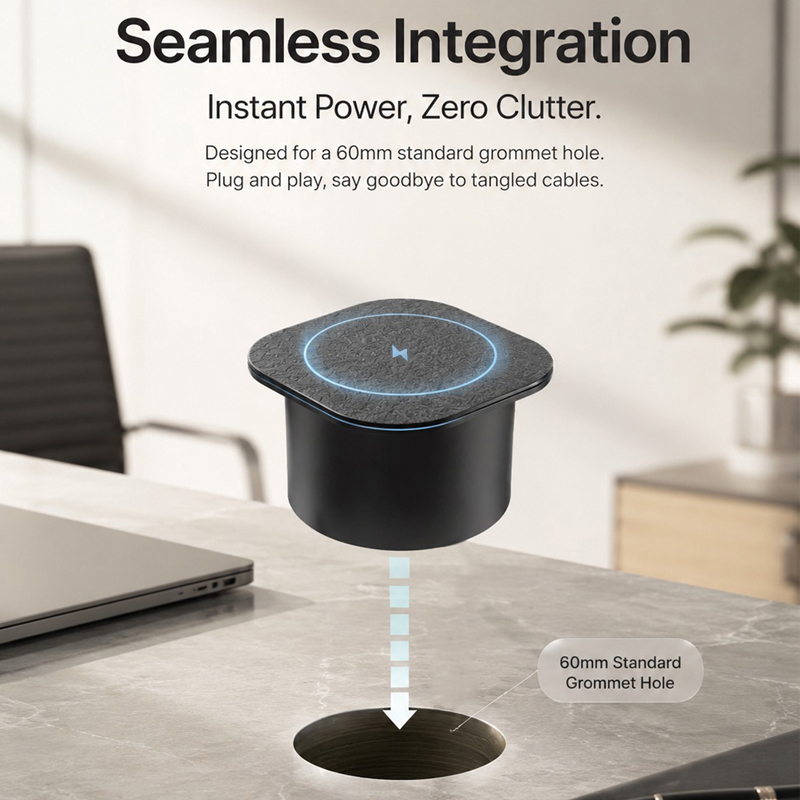 Cargador Inalámbrico Integrado - Home Office Of Uk reseña y precio