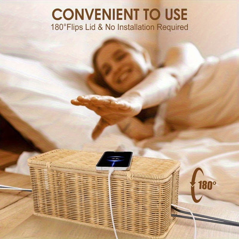 Caja Organizadora de Cables de - Cable Management Box reseña y precio