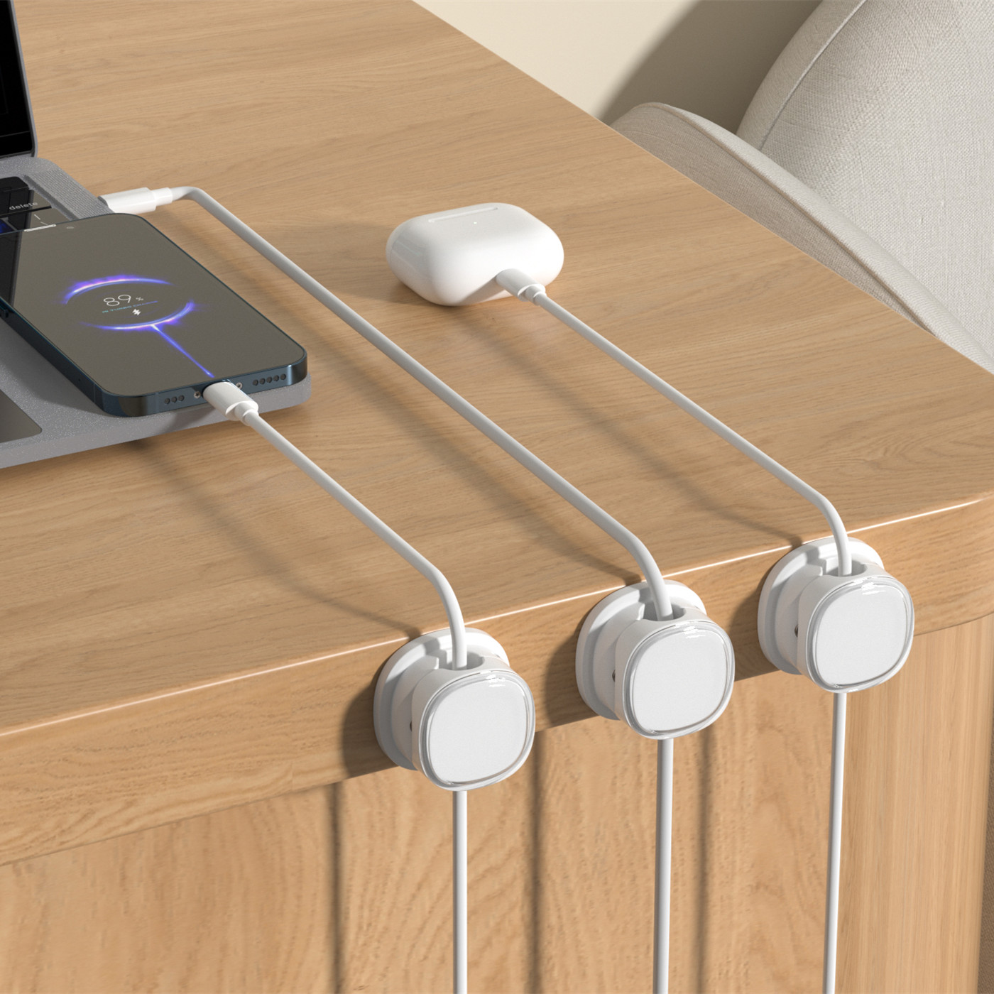 3/6/8/12 Uds Clips magnéticos  - Cable Management Box reseña y precio