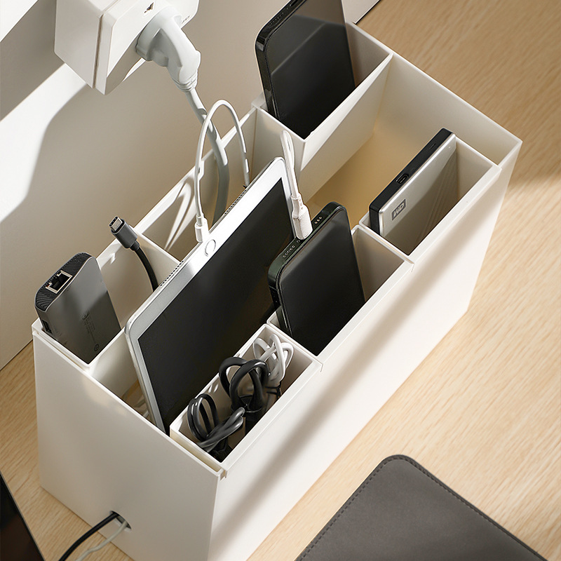 Caja de almacenamiento de cabl - Cable Management Box reseña y precio
