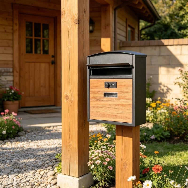 Buzón pared Metal con cerradur - Home Office With View reseña y precio