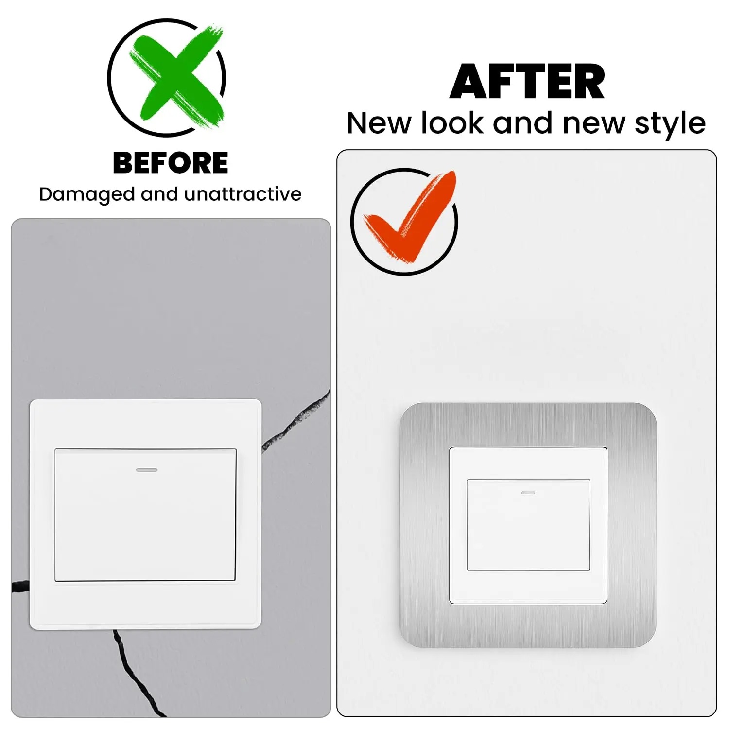 4 piezas de interruptor de luz - Home Office Of Uk reseña y precio