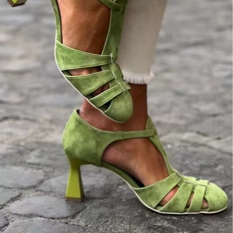 Sandalias de tacón bajo de gam - Home Office Makeover reseña y precio