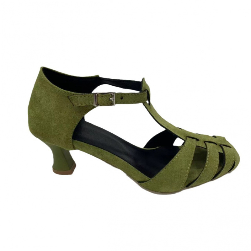 Sandalias de tacón bajo de gam - Home Office Makeover reseña y precio