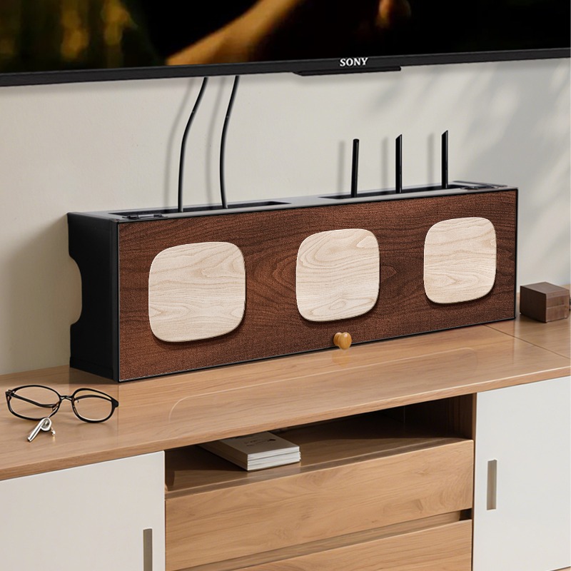 Caja organizadora de enrutador - Cable Management Box reseña y precio