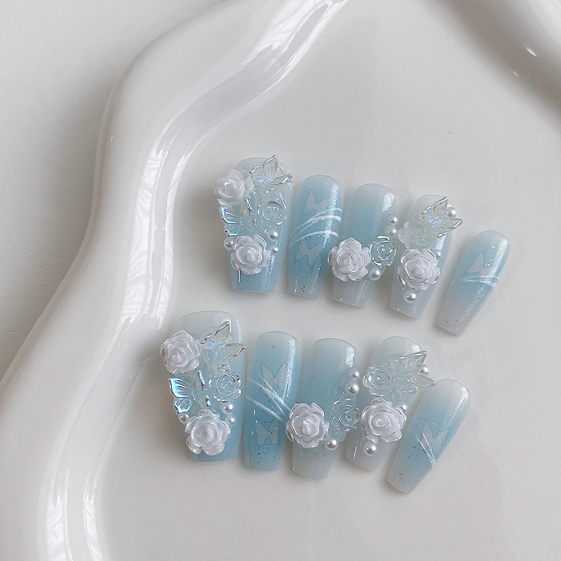 10 piezas de uñas artificiales - Home Office Setup Ideas reseña y precio