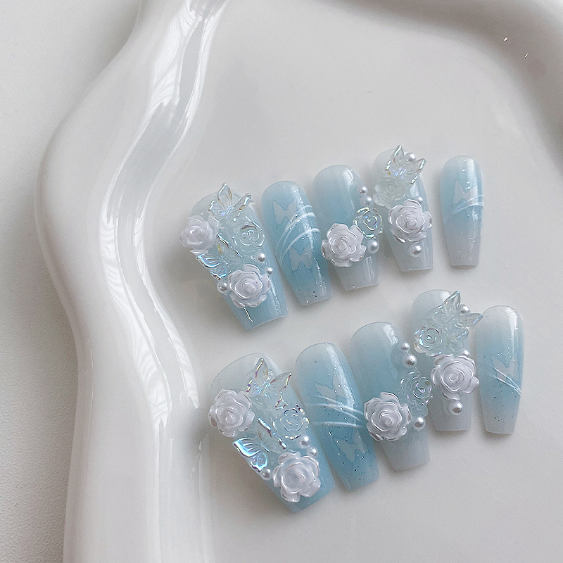 10 piezas de uñas artificiales - Home Office Setup Ideas reseña y precio