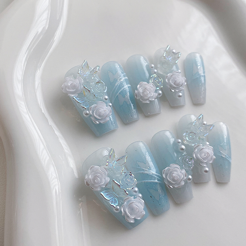 10 piezas de uñas artificiales - Home Office Setup Ideas reseña y precio