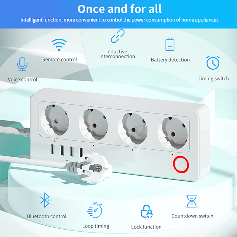 Enchufe inteligente WiFi ZigBe - Home Office Of Uk reseña y precio