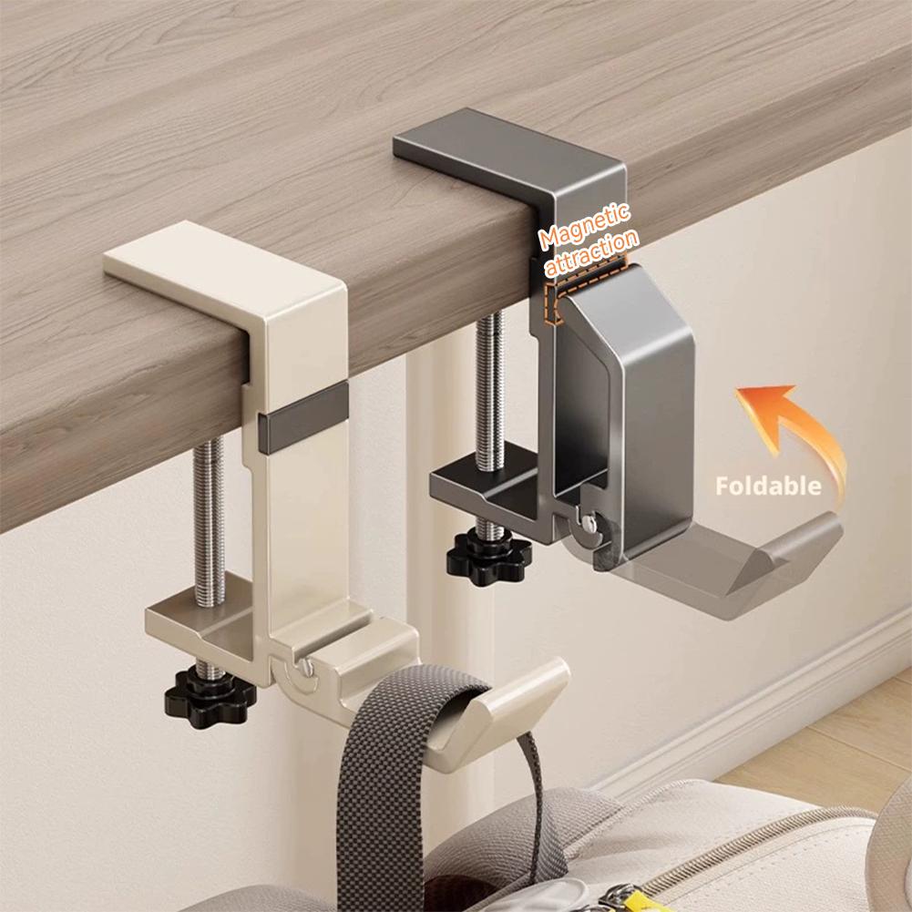 Gancho plegable para escritori - Home Office Hidden Desk reseña y precio