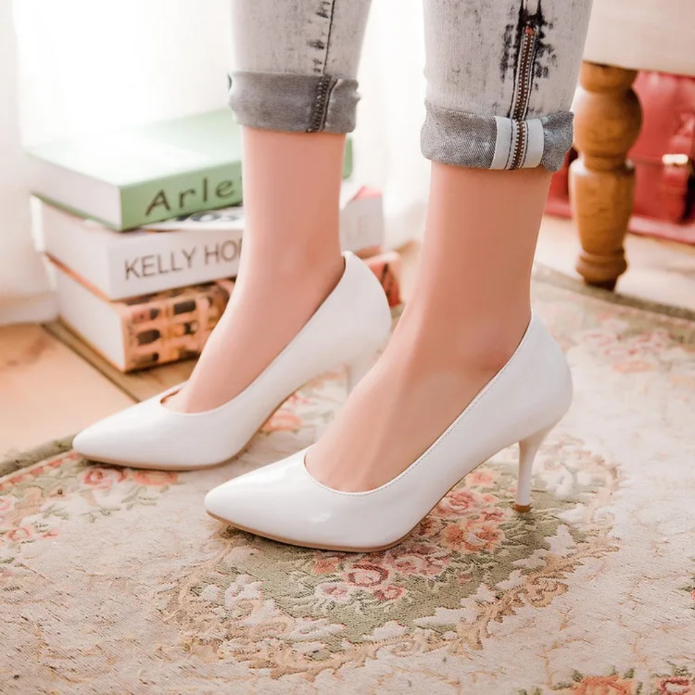 Zapatos de tacón alto para muj - Home Office Makeover reseña y precio