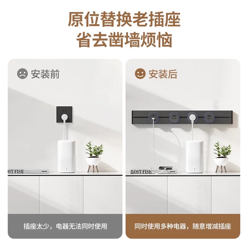 Toma de corriente de pared Uni - Home Office Of Uk reseña y precio
