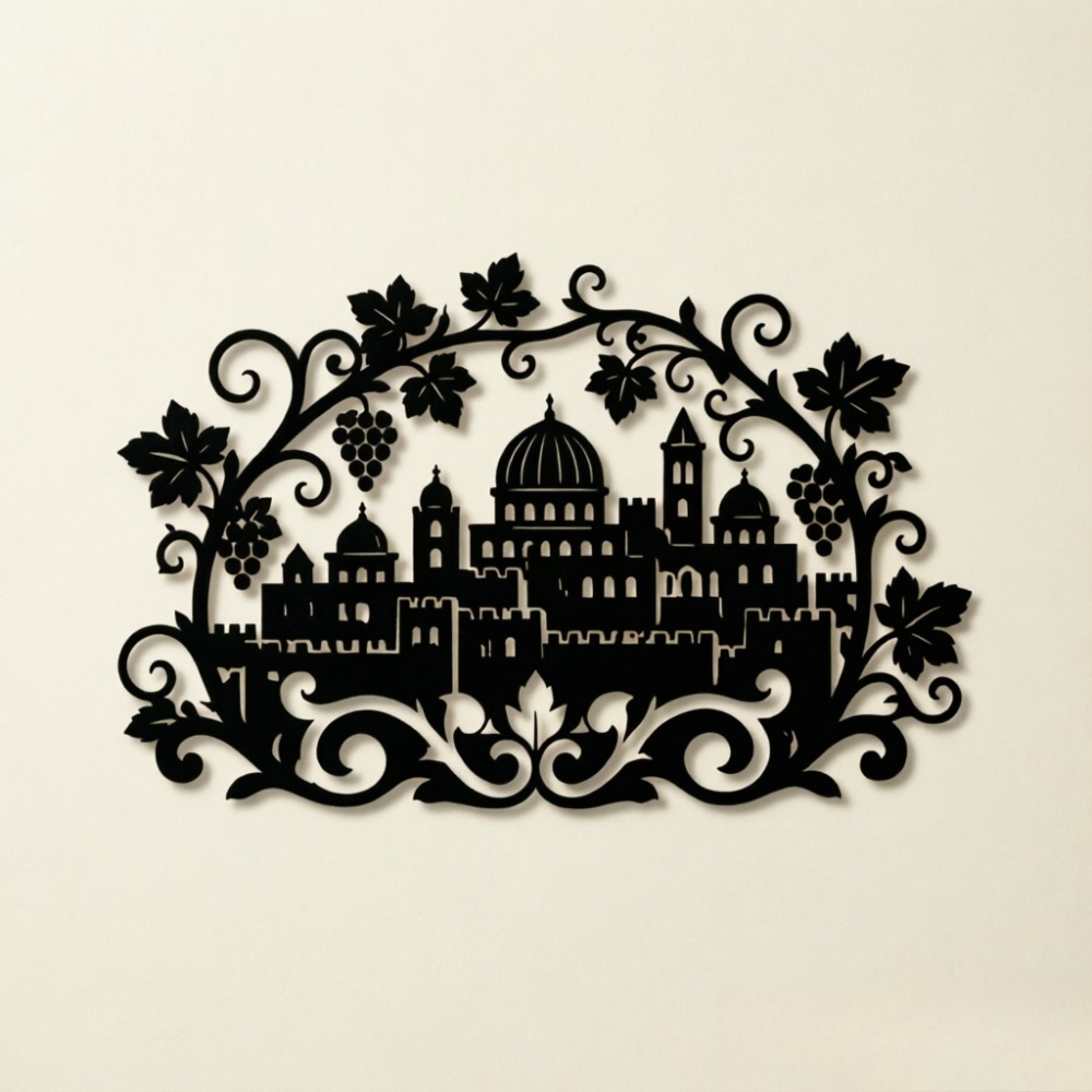 CIFBUY Arte de Pared de Hierro - Home Office Room reseña y precio