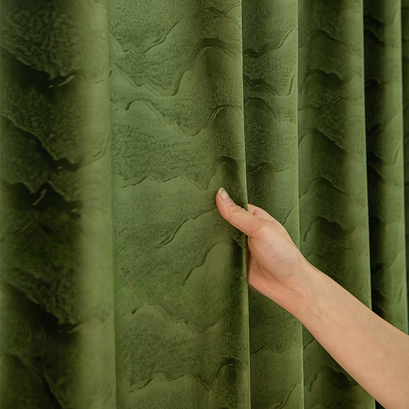 Cortinas de terciopelo en reli - Home Office Buy reseña y precio