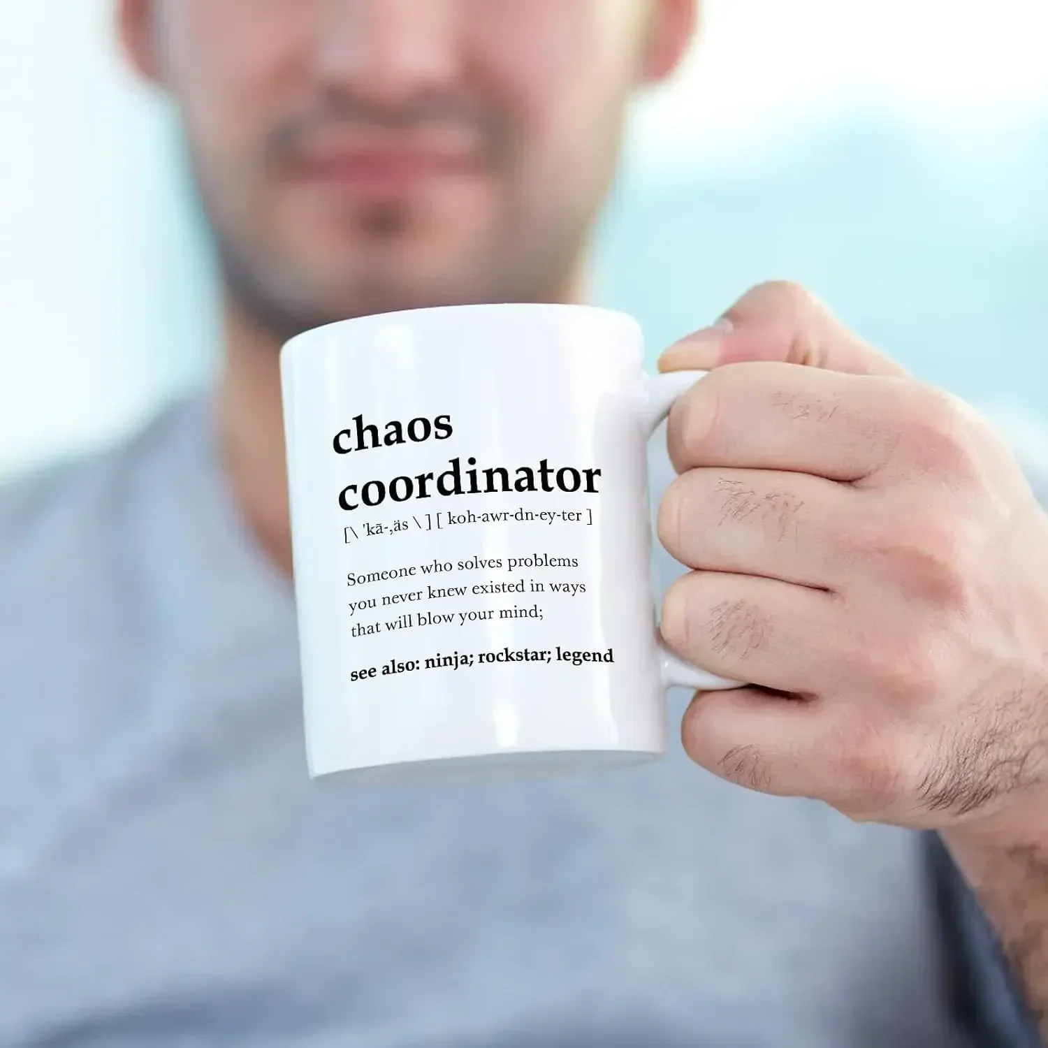 Taza de Café de Cerámica con D - Home Office Dictionary reseña y precio